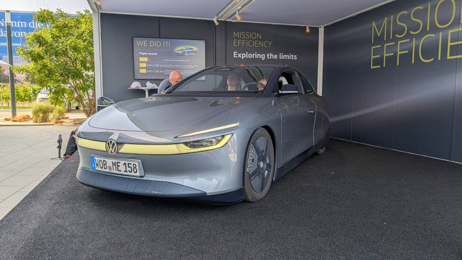 Une conso de seulement 6,89 kWh/100 km : on est monté à bord du concept Volkswagen Mission Efficiency