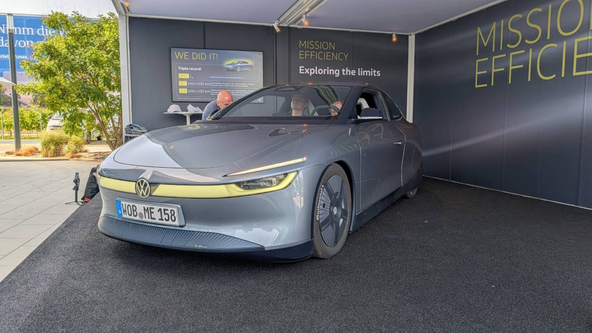 Volkswagen Mission Efficiency // Source : Raphaelle Baut pour Numerama Volkswagen Mission Efficiency // Source : Raphaelle Baut pour Numerama