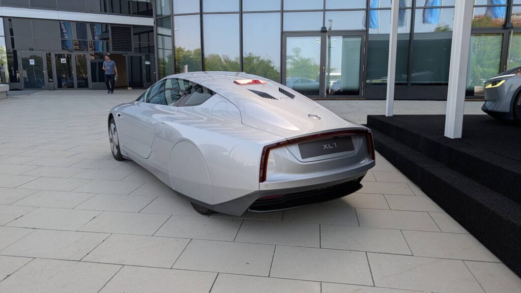 Volkswagen XL1 // Source : Raphaelle Baut pour Numerama Volkswagen XL1 // Source : Raphaelle Baut pour Numerama