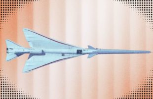 L'avion X-59. // Source : NASA/Carla Thomas ; montage Numerama avec Canva