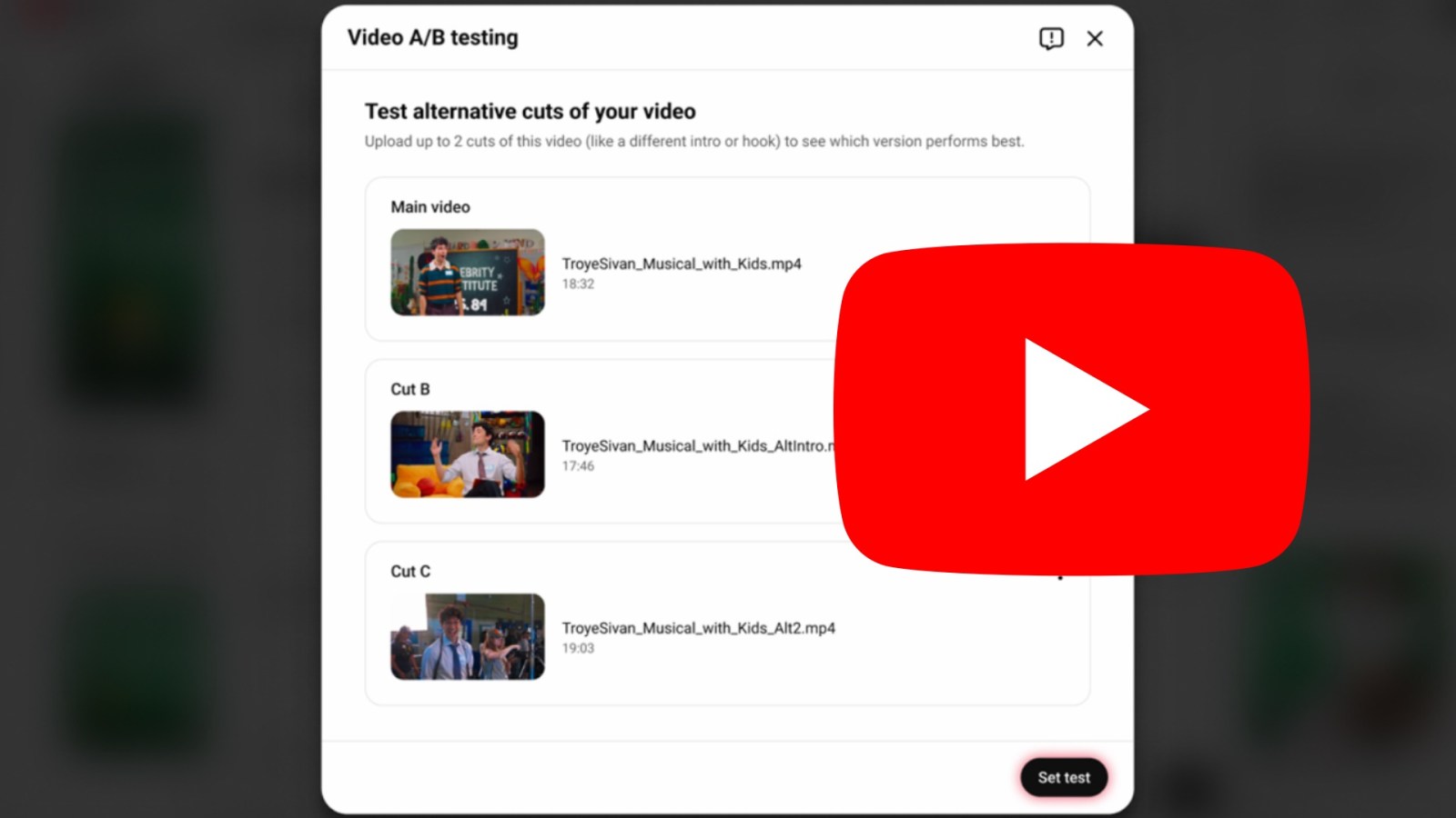 Gros changement sur YouTube : une chaîne va pouvoir publier 3 versions différentes d’une même vidéo