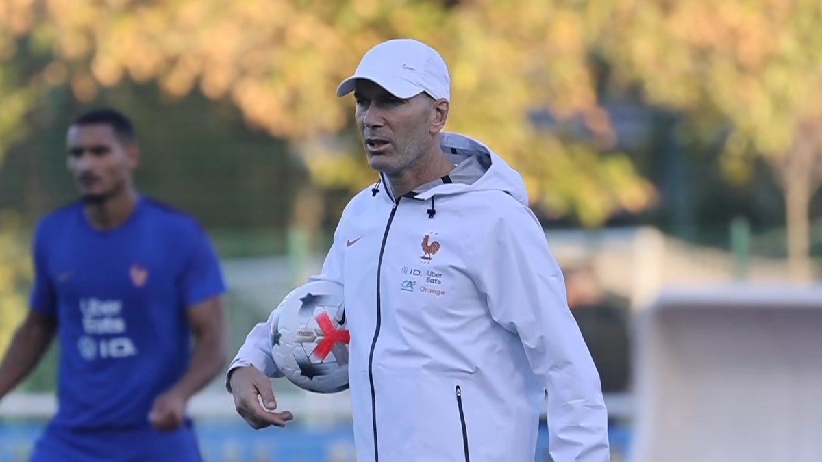 Zidane // Source : FFF / YouTube Zidane // Source : FFF / YouTube
