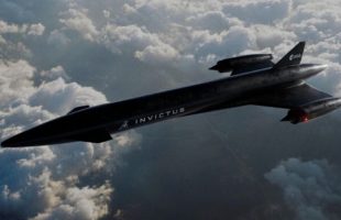 Vue d'artiste de l'avion Invictus. Source : Frazer-Nash