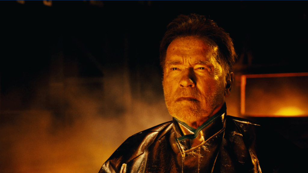 Arnold Schwarzenegger dans la vidéo de Figure // Source : Figure