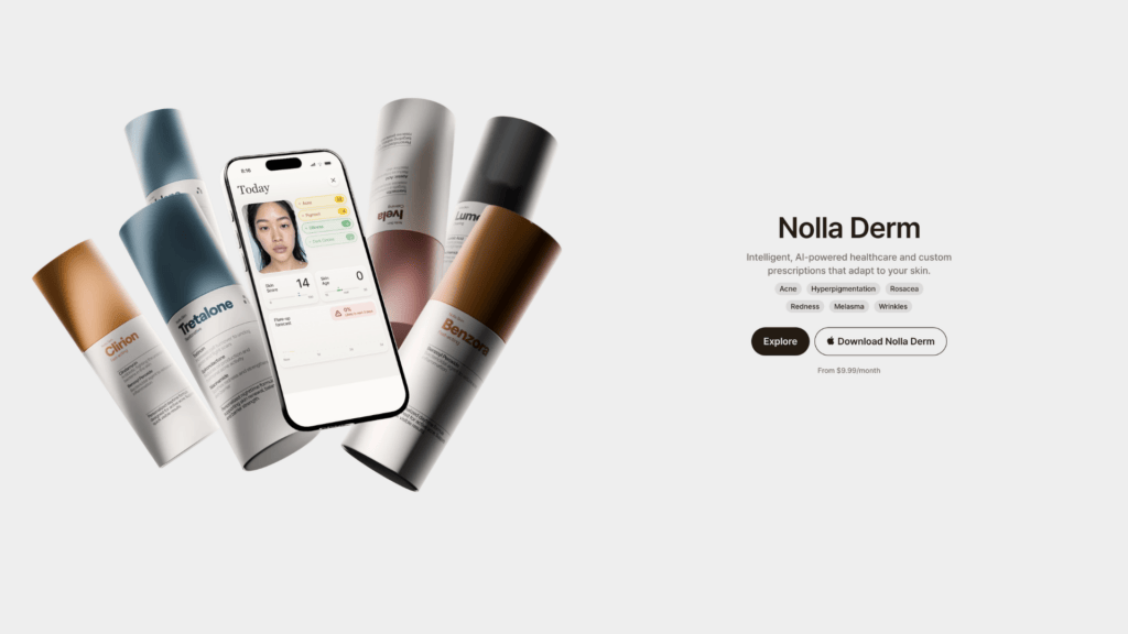 Le site de Nolla Health // Source : Nolla Health