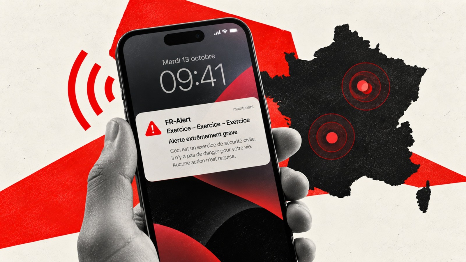 Votre téléphone va sonner ce mardi même en silencieux : pas de panique, c’est un test FR-Alert