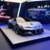 Le concept Alpine A310 Vision au Mondial de l'Auto 2026. // Source : Robin San Vicente pour Numerama
