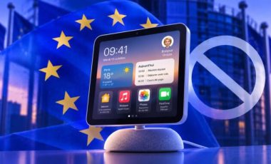 Le Apple Home Hub en Europe  // Source : Numerama avec ChatGPT Images