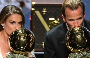 Harry Kane et le Ballon d'Or // Source : Ballon d'Or / capture X