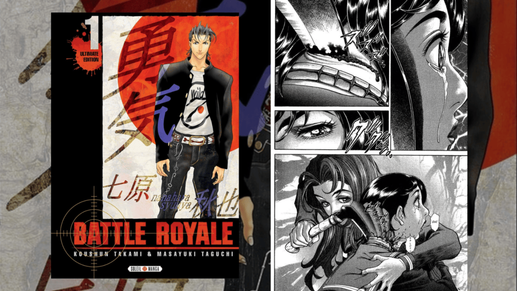 Battle Royale // Source : Soleil Manga Battle Royale // Source : Soleil Manga
