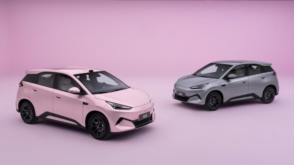 La BYD Seagull en Chine (2026). // Source : BYD La BYD Seagull en Chine (2026). // Source : BYD