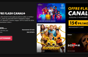 canal+ ventes flash octobre 2026 // Source : Canal+