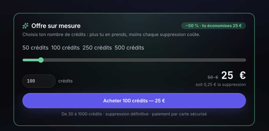Le paiement se fait par carte bancaire, Apple Pay, Google Pay ou Revolut Pay via Stripe, ou en cryptomonnaies via le service OxaPay. // Capture d'écran Numerama Le paiement se fait par carte bancaire, Apple Pay, Google Pay ou Revolut Pay via Stripe, ou en cryptomonnaies via le service OxaPay. // Capture d'écran Numerama