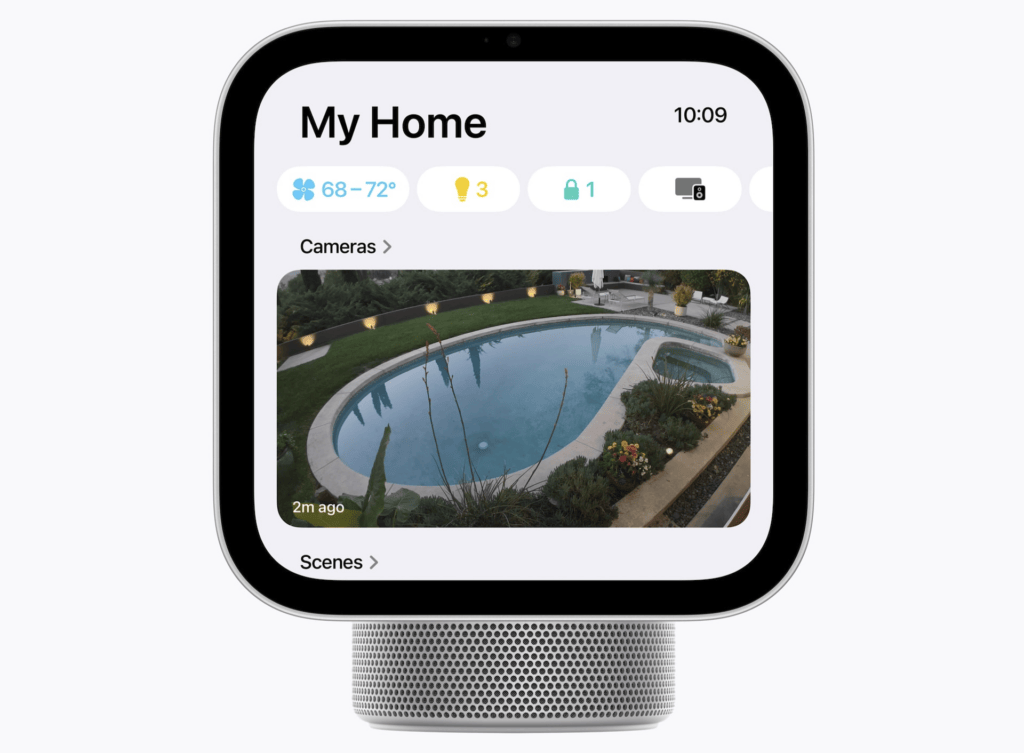 Apple HomeView // Source : Apple