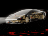 Interface du Tesla Roadster // Source : Compte X de Sawyer Merritt Interface du Tesla Roadster // Source : Compte X de Sawyer Merritt