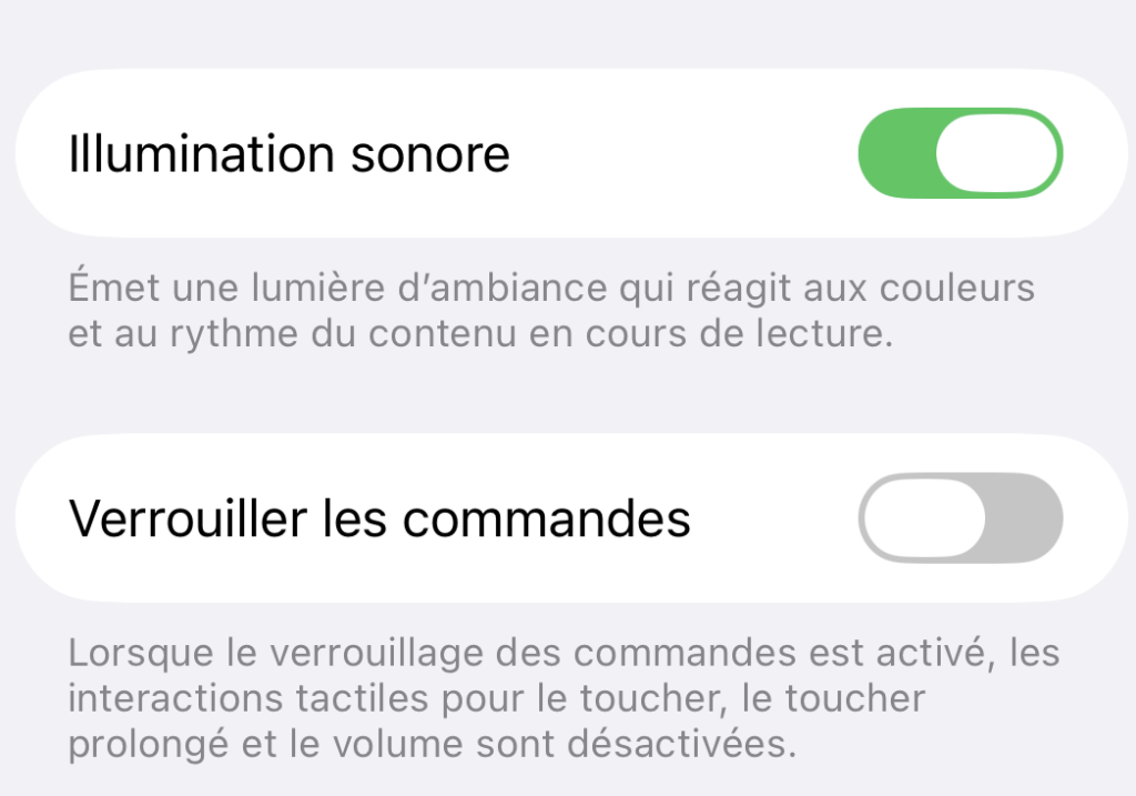 La nouvelle option « Verrouiller les commandes » dans l'app Maison d'iOS 27.2. La nouvelle option « Verrouiller les commandes » dans l'app Maison d'iOS 27.2.