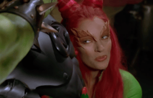 Uma Thurman en Poison Ivy dans Batman & Robin // Source : Capture YouTube