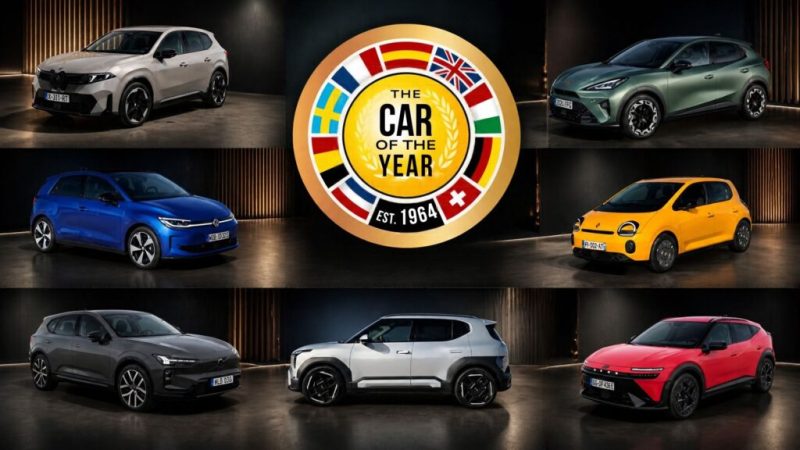 Voiture de l’année 2027 : sept finalistes électriques et un duel fratricide chez Volkswagen
