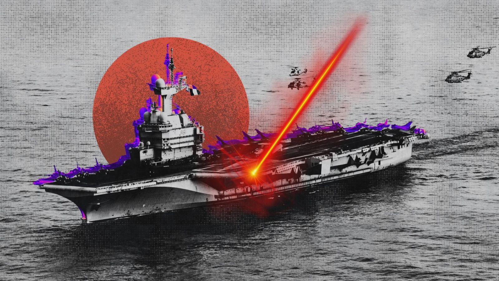 Le porte-avions Charles de Gaulle a accueilli un laser anti-drone pour la première fois