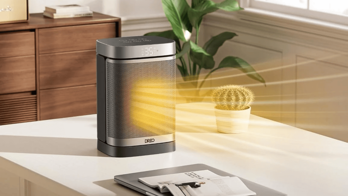 Amazon baisse le prix du chauffage d’appoint connecté de Dreo juste avant l’heure d’hiver