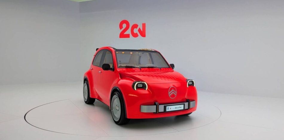 Concept Citroën 2 CV // Source : Raphaelle Baut pour Numerama Concept Citroën 2 CV // Source : Raphaelle Baut pour Numerama
