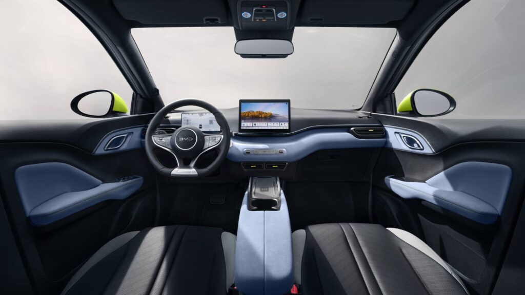Intérieur Dolphin Surf (2026) // Source : BYD Intérieur Dolphin Surf (2026) // Source : BYD