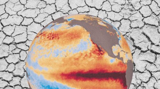 Anomalie des températures de surface de l'océan le 27 octobre 2026. // Source : Nasa Scientific Visualization Studio, montage Numerama Anomalie des températures de surface de l'océan le 27 octobre 2026. // Source : Nasa Scientific Visualization Studio, montage Numerama