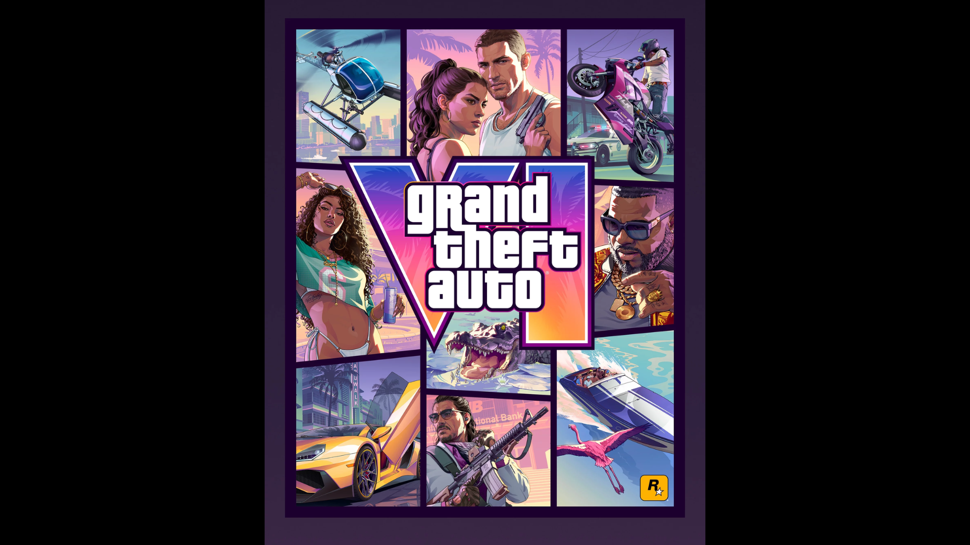 La jaquette de GTA VI. // Source : Rockstar Games