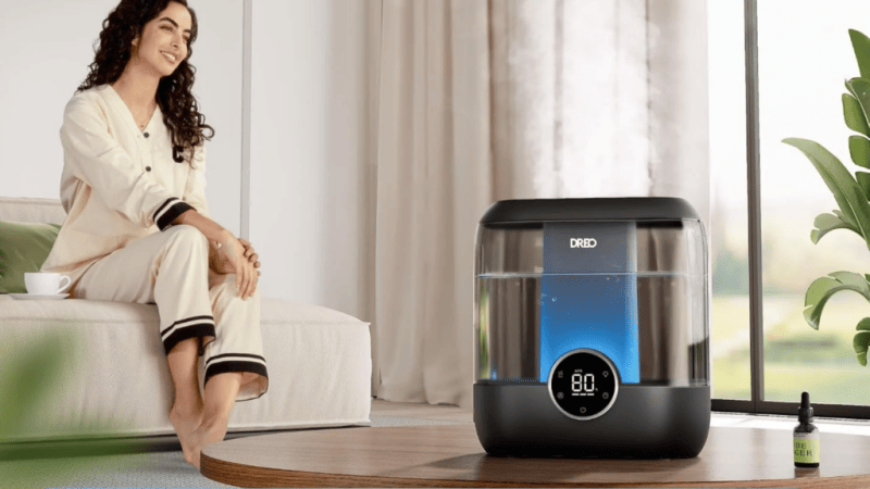 Amazon baisse le prix de l’humidificateur connecté Dreo au moment où les radiateurs se rallument