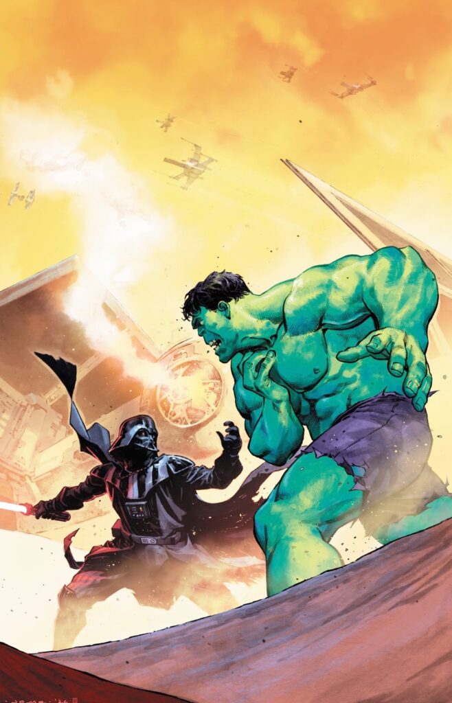 Hulk vs Dark Vador // Source : Marvel Hulk vs Dark Vador // Source : Marvel