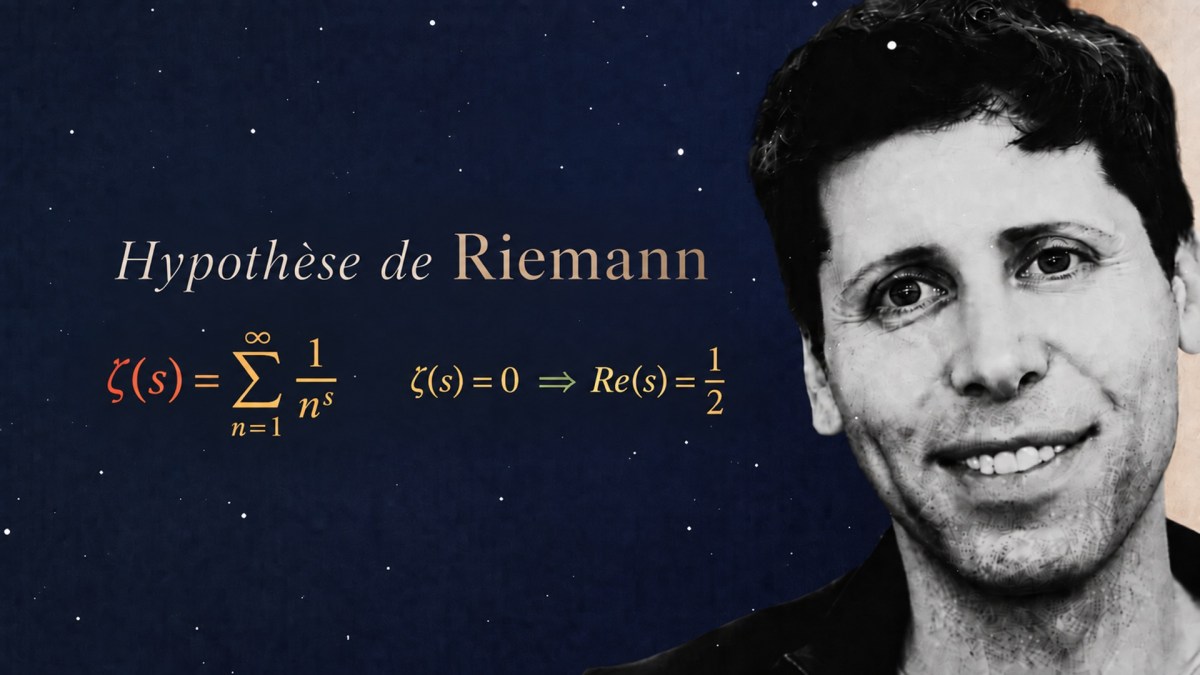 « Si un humain avait fait ça, ce serait la médaille Fields » : l’IA d’OpenAI fait une percée sur l’hypothèse de Riemann