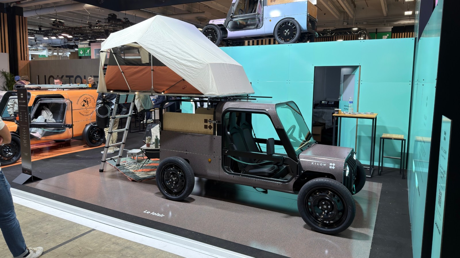 Avec Decathlon, ce drôle de buggy électrique français se transforme en mini camping-car