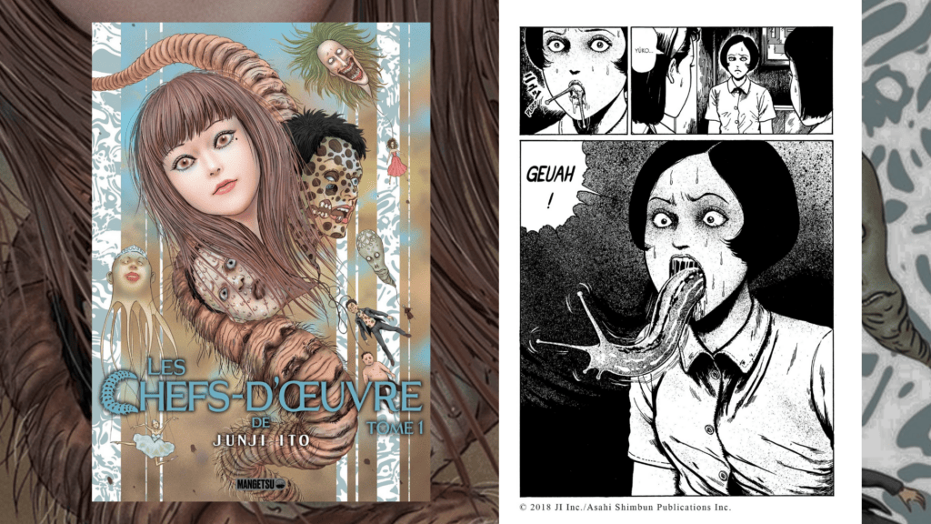 Les chefs d'oeuvres de Junji Ito // Source : Mangetsu Les chefs d'oeuvres de Junji Ito // Source : Mangetsu