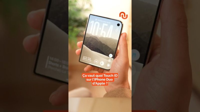Le Touch ID sur l’iPhone Duo