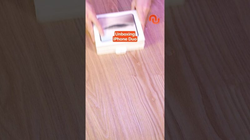 Unboxing iPhone Duo