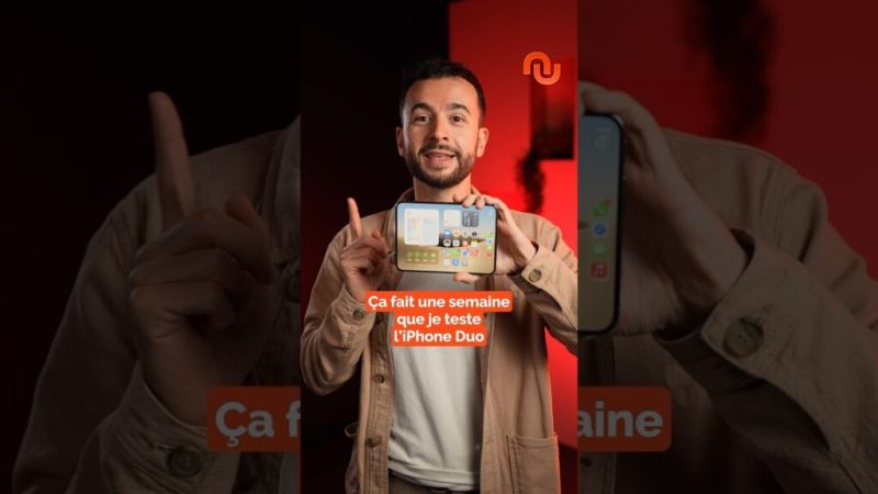Une semaine avec l’iPhone Duo : notre avis