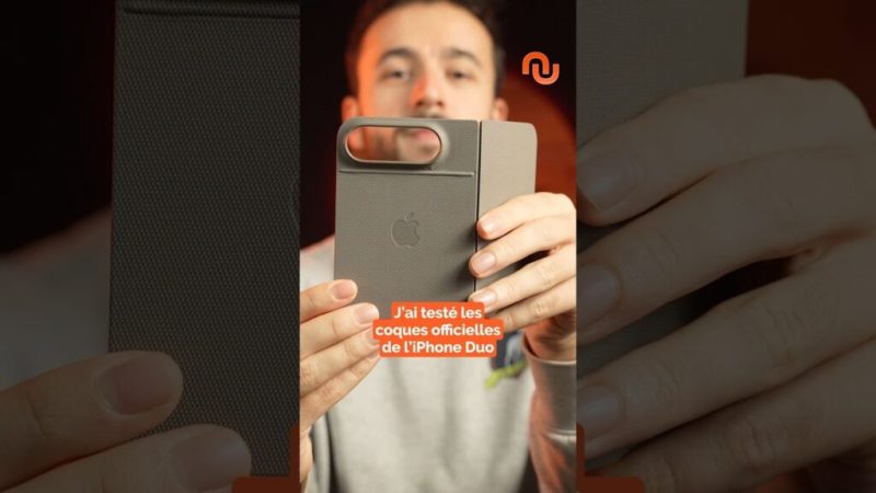 Les coques d’Apple pour l’iPhone Duo