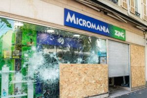 Micromania Nice // Source : X @eciotti Micromania Nice // Source : X @eciotti