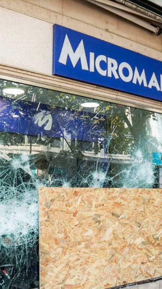Micromania Nice // Source : X @eciotti Micromania Nice // Source : X @eciotti