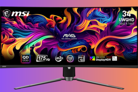 MSI MAG 341CQP QD-OLED // Source : MSI MSI MAG 341CQP QD-OLED // Source : MSI