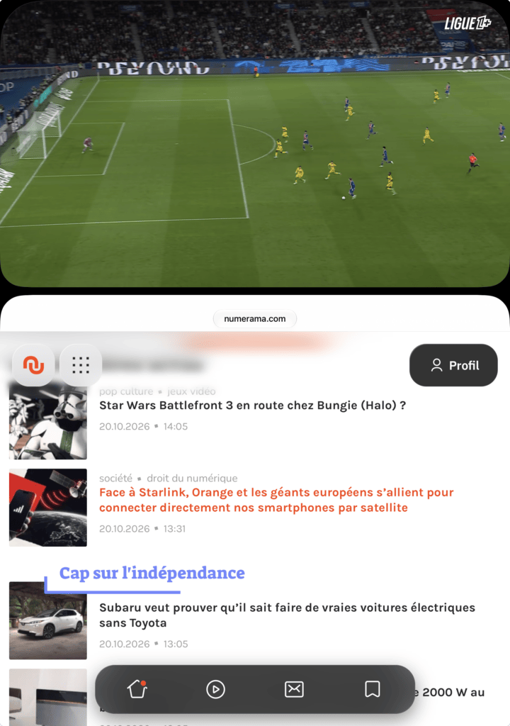 La vidéo épinglée en haut de l'écran est une super idée. La vidéo épinglée en haut de l'écran est une super idée.