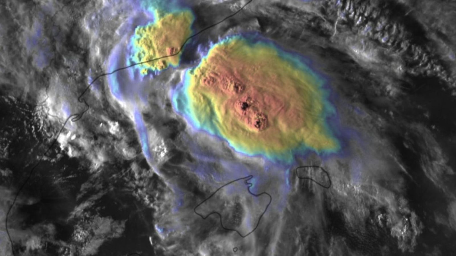 Un orage aux allures de cyclone tropical : quel est ce phénomène météo qui traverse la Méditerranée ?