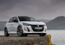 La Peugeot E-208 GTi. // Source : Peugeot La Peugeot E-208 GTi. // Source : Peugeot