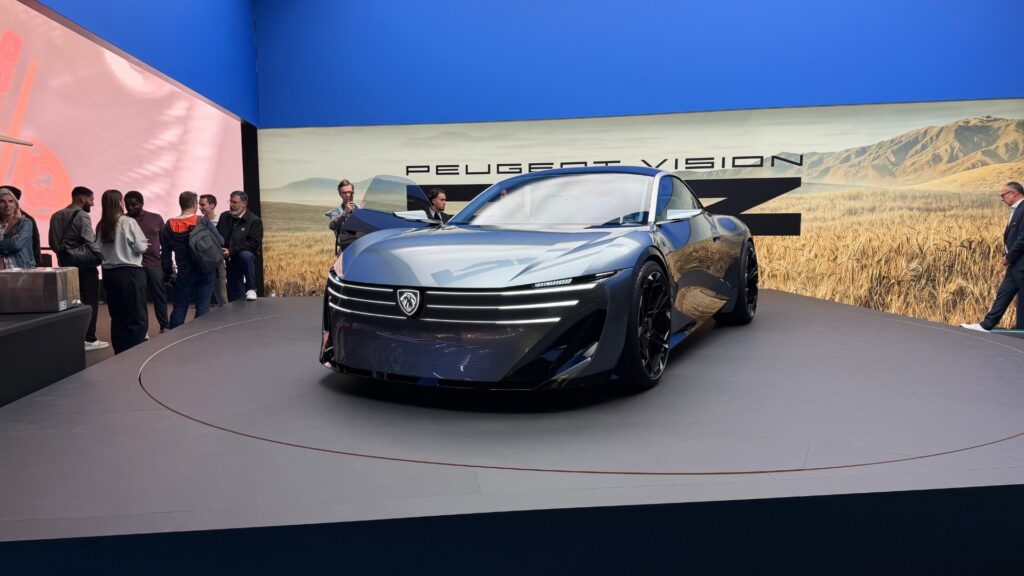 Le Peugeot RCZ Vision. // Source : Robin San Vicente pour Numerama Le Peugeot RCZ Vision. // Source : Robin San Vicente pour Numerama
