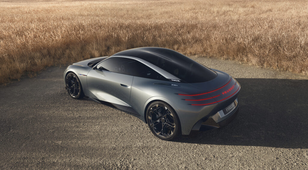 Le concept Peugeot RCZ Vision. // Source : Peugeot Le concept Peugeot RCZ Vision. // Source : Peugeot