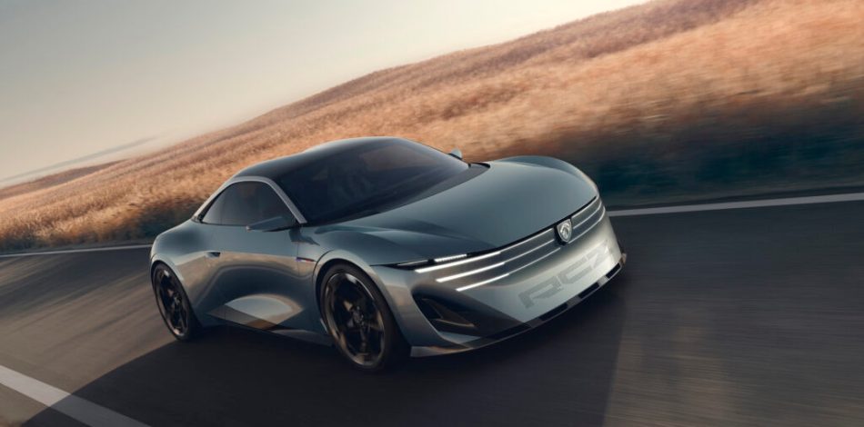 Le concept Peugeot RCZ Vision. // Source : Peugeot Le concept Peugeot RCZ Vision. // Source : Peugeot