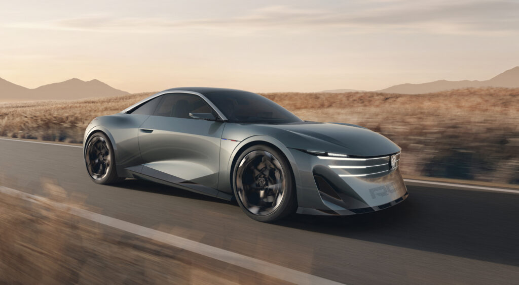 Le concept Peugeot RCZ Vision. // Source : Peugeot Le concept Peugeot RCZ Vision. // Source : Peugeot