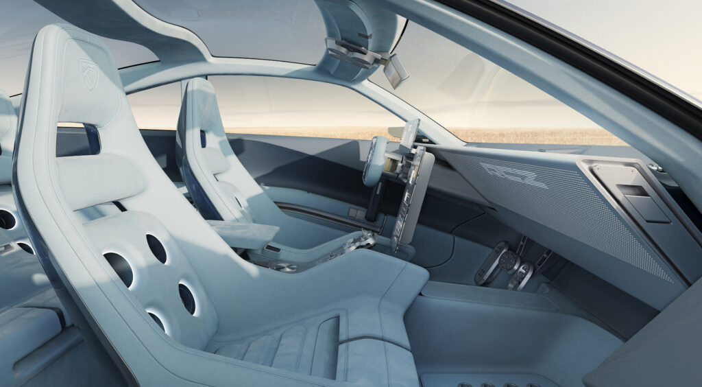 Le concept Peugeot RCZ Vision. // Source : Peugeot Le concept Peugeot RCZ Vision. // Source : Peugeot