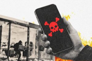 Pillage iPhone. // Source : Numerama Pillage iPhone. // Source : Numerama