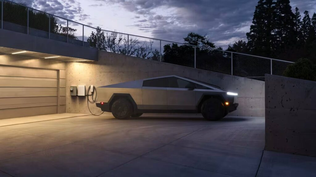 Le Cybertruck n'a pas besoin de Powerwall // Source : Tesla